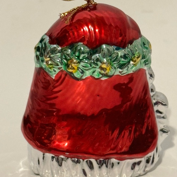 Christmas Ornament Lot Shiny Bright Santa Blown Glass - Picture 10 of 11
